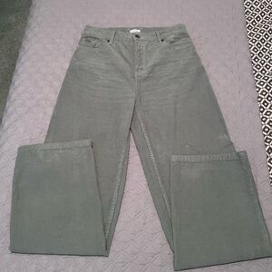 RVCA Green Corduroy pants